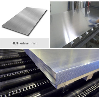 Plaque en acier inoxydable laminée à chaud 2507 épaisseur 3-60 mm pour récipients sous pression ASME SA-240
