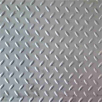 2.5mm 3mm plat à carreaux solides solubles 304 de 201 316 Diamond Stainless Steel Sheets Embossed