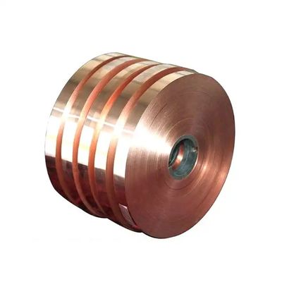 Bobine professionnelle de bande d'en cuivre de l'aluminium 0.1mm C2100 C2200 C2400 d'en cuivre de fournisseur
